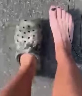 Hannah Barron feet photo thumbnail