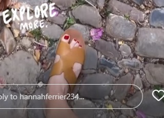 Hannah Ferrier feet photo 5