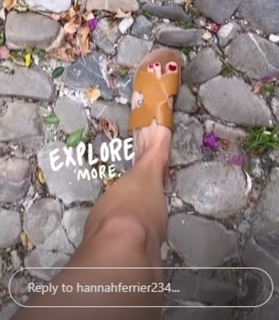 Hannah Ferrier feet photo 4