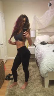 Hannah Stocking feet photo thumbnail