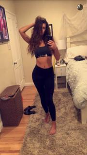 Hannah Stocking feet photo thumbnail