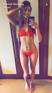 Hannah Stocking feet photo thumbnail