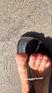 Hannah Stocking feet photo thumbnail