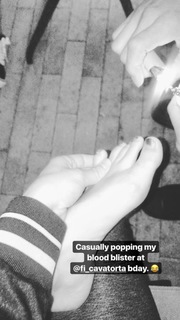 Hannah Stocking feet photo thumbnail