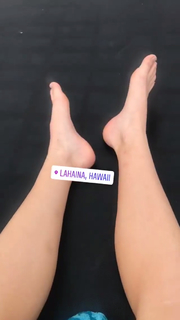 Hannah Stocking feet photo thumbnail