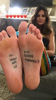 Hannah Stocking feet photo thumbnail