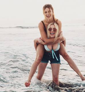 Hannah Stocking feet photo thumbnail