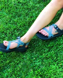 Hannah Stocking feet photo thumbnail