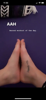Hannah Stocking feet photo thumbnail