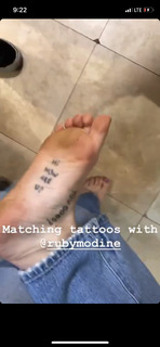 Hannah Stocking feet photo thumbnail