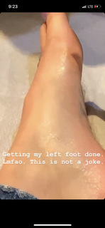 Hannah Stocking feet photo thumbnail