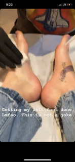 Hannah Stocking feet photo thumbnail
