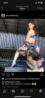 Hannah Stocking feet photo thumbnail