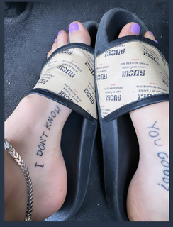 Hannah Stocking feet photo thumbnail