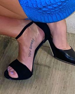 Hannah Stocking feet photo thumbnail