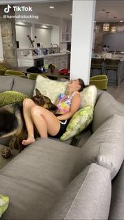 Hannah Stocking feet photo thumbnail