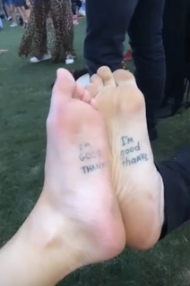 Hannah Stocking feet photo thumbnail