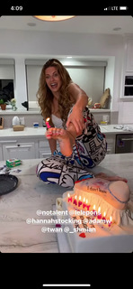 Hannah Stocking feet photo thumbnail