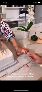 Hannah Stocking feet photo thumbnail