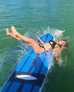 Hannah Stocking feet photo thumbnail