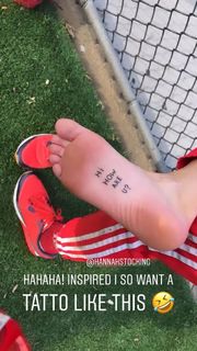 Hannah Stocking feet photo thumbnail