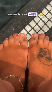 Hannah Stocking feet photo thumbnail
