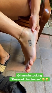 Hannah Stocking feet photo thumbnail