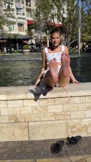Hannah Stocking feet photo thumbnail