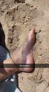 Hannah Stocking feet photo thumbnail