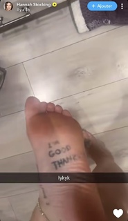 Hannah Stocking feet photo thumbnail