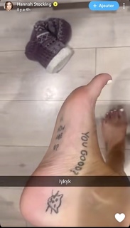 Hannah Stocking feet photo thumbnail