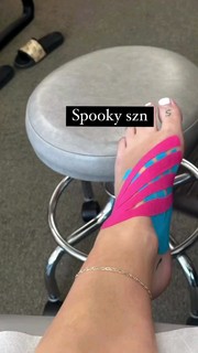 Hannah Stocking feet photo thumbnail