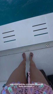 Hannah Stocking feet photo thumbnail