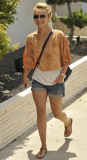 Hayden Panettiere feet photo thumbnail