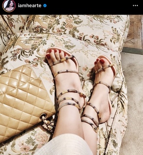 Heart Evangelista feet photo 1