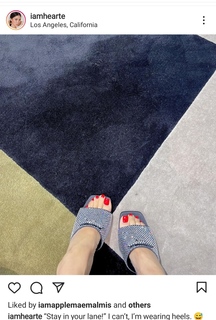 Heart Evangelista feet photo 12