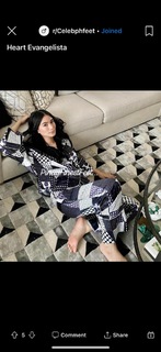 Heart Evangelista feet photo 1