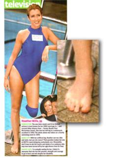 Heather Mills feet photo 3