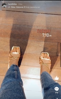 Heidi Lee feet photo 2