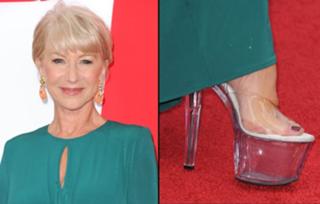 Helen Mirren feet photo thumbnail