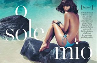 Helena Christensen feet photo thumbnail