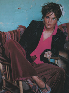 Helena Christensen feet photo thumbnail