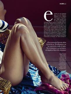 Helena Christensen feet photo thumbnail