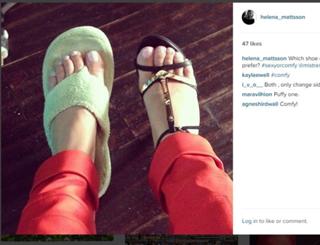 Helena Mattsson feet photo thumbnail
