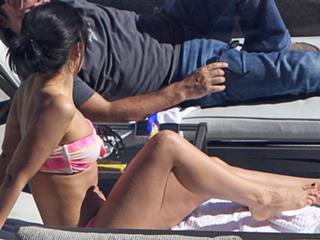 Hilaria Baldwin feet photo thumbnail