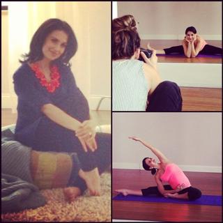 Hilaria Baldwin feet photo thumbnail