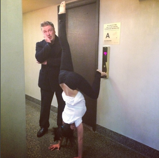 Hilaria Baldwin feet photo thumbnail