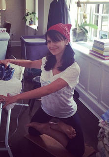 Hilaria Baldwin feet photo thumbnail