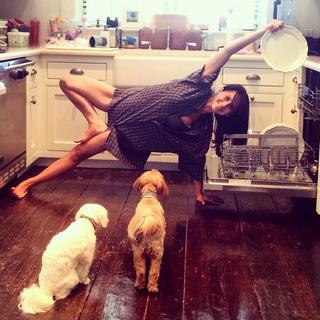 Hilaria Baldwin feet photo thumbnail