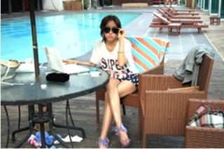 Hyomin feet photo 13